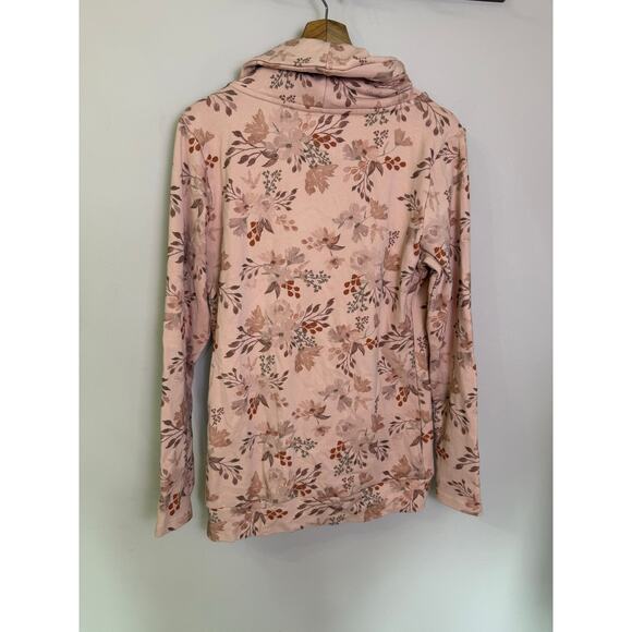 NWT Ampersand Avenue Women's CowlNeck Lovely Heart Sweatshirt M - Picture 4 of 4